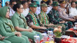 Buka TMMD Ke-128 di Tanggamus, Danrem 043/Gatam Harapkan Kesejahteraan Warga Kalimiring Meningkat
