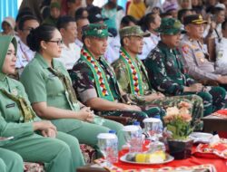 Buka TMMD Ke-128 di Tanggamus, Danrem 043/Gatam Harapkan Kesejahteraan Warga Kalimiring Meningkat