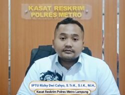 Kasat Reskrim Polres Kota Metro Rizky Geram Aksi Penipuan Atas Nama Dirinya