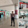 Siaga Di Bandara Tjilik Riwut, Satpamobvit Polresta Palangka Raya Tinjau Aktivitas Bandara