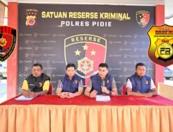 ‎Polres Pidie Ungkap Kasus Curanmor, Tiga Pelaku Ditangkap
