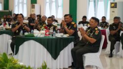 Danrem 043/Gatam Hadiri Tradisi Satuan Dan Sertijab Pejabat Kodam XXI/RI