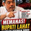 Bupati Lahat “Meledak”, Minta Sekwan Mundur: Polemik LKPJ 2025 Picu Ketegangan Dengan DPRD