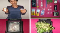 Satresnarkoba Polres Empat Lawang Bongkar Pondok Kebun Di Batu Lintang, Dua Narkotika Dan Alat Suntik Diamankan Satu Operasi