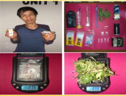 Satresnarkoba Polres Empat Lawang Bongkar Pondok Kebun Di Batu Lintang, Dua Narkotika Dan Alat Suntik Diamankan Satu Operasi