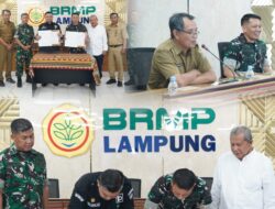 Korem 043/Gatam Siap Kawal Program Cetak Sawah Demi Ketahanan Pangan Nasional