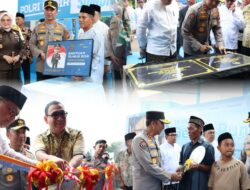 Kapolda Sumsel Resmikan Gedung SPKT dan Luncurkan Program Bakti Sosial Di Polres Musi Rawas