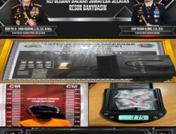 Polres Banyuasin Amankan Pengedar Sabu Belia, 13 Paket Ditemukan Di Kamar