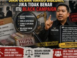Jika Benar Harus Dibedah, Jika Tidak Benar Itu Black Campaign: Ahmad Ridwan Minta Isu DPRD Metro “Main Proyek” Diusut Tuntas