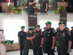 Resmi Berganti! Danrem 043/Gatam Pimpin Langsung Tradisi Penyerahan Jabatan Kasrem, Kasilog Serta Sertijab Kasiintel
