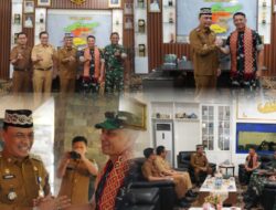 Pererat Sinergitas, Danrem 043/Gatam Silaturahmi Ke Kantor Walikota Metro