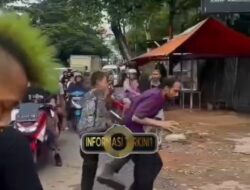 Viral, Turis Asing Mengamuk Dan Rusak HP Ojol Di Ciledug, Warga Sempat Tersulut Emosi