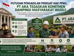 PT ARA Raih Kepastian Hukum, Program Pemberdayaan Masyarakat Wasile Terus Berjalan