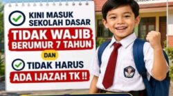 Kebijakan Baru Kementerian Pendidikan Dasar dan Menengah (Kemendikdasmen) Menghapus Syarat Untuk Masuk Sekolah Dasar (SD)