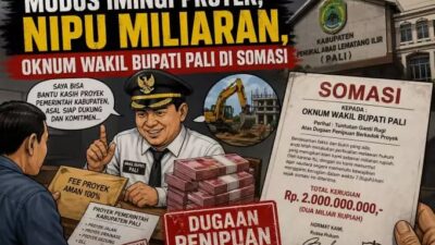 Dugaan Penipuan Proyek Libatkan Oknum Pejabat PALI, Warga Palembang Klaim Rugi Miliaran Rupiah