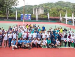 OPEN TOURNAMENT TENIS PTBA DONGKRAK SPORT TOURISM SAWAHLUNTO