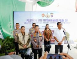 KAPOLRI LETAKKAN BATU PERTAMA MAPOLDA DIY, USUNG KONSEP SMART CITY