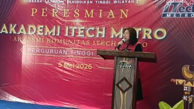 Loucing Akom ITECH Metro Resmi Dibuka, Siap Cetak Lulusan Siap Kerja Di Era Digital