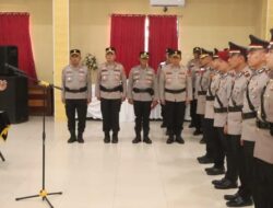 Enam Pejabat Strategis Polres Banyuasin Berganti, Kapolres Tekankan Peningkatan Pelayanan