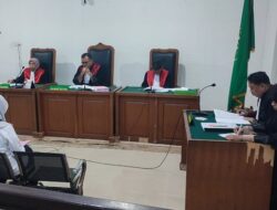 Tangis Wardiyah Pecah Di Sidang Tipikor: Sebut Ketua PMI Banyuasin Harus Bertanggung Jawab