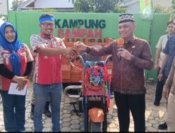 HUT Ke-1 Gotong Royong Pemberdayaan Sampah Banjarsari Metro