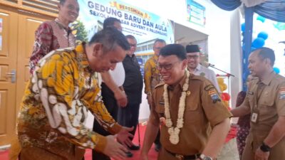 PT TSM Bantu Peralatan Terapi Dan Sembako Untuk SLB Autis Talang Kelapa