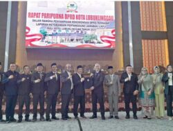 Wako-Wawako Hadiri Rapat Paripurna Penyampaian Rekomendasi Terhadap LKPJ Wali Kota Tahun 2025