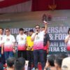 HUT ke-80 Sumsel Meriah, Ribuan Warga Ikuti Jalan Santai Dan Senam Bersama