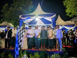 Wakapolres Lhokseumawe Bersama Forkopimda Lepas Pawai Takbir Keliling Idul Adha 1447 H