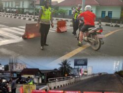 Dukung Gaya Hidup Sehat, Polda Sumsel Kawal Uji Coba CFD Tahap II Di Palembang