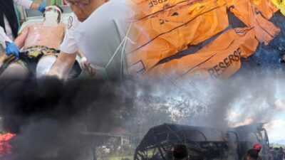 Bus ALS Tabrak Truk Tangki Di Muratara, 16 Orang Meninggal Dunia, Tim Pusdokkes Polri Turun Tangan