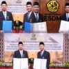 Tiga Insan PTBA Raih Satyalancana Wira Karya