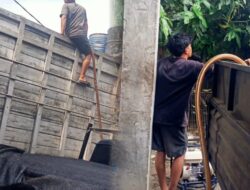 Wartawan Temukan Dugaan Penimbunan BBM Ilegal, Diangkut Menggunakan Truk Di Desa Jumphoih Adan