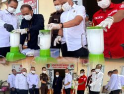 Sat Resnarkoba Polres Lhokseumawe Musnahkan 1,4 Kilogram Sabu dan Puluhan Gram Ganja