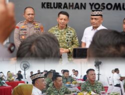 Danrem 043/Gatam Ikuti Launching 1.061 Koperasi Desa/Kelurahan Merah Putih Secara Virtual Bersama Presiden RI Di Kota Metro