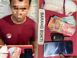 Peredaran Sabu Di Nagan Raya Kembali Terungkap, Satresnarkoba Sita 201 Gram Barang Bukti