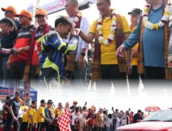 Kapolda Sumsel Laksanakan Flag Off Final Race Kejurnas Motoprix, Dorong Industri Kreatif Dan Pemuda di Lahat