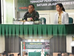 Jaga Disiplin-Cegah Pelanggaran, Prajurit Dan PNS Korem 043/Gatam Ikuti Penyuluhan P4GN