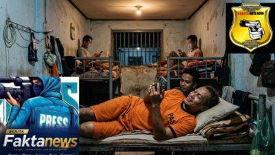 Lapas Narkotika Kelas llA Pangkalpinang Jadi Sorotan Publik!!! Narapidana Bebas Main Ponsel Kamar Hunian