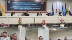 Kasrem 043/Gatam Hadiri Rapurna DPRD Provinsi Lampung