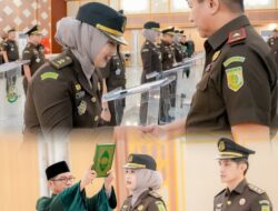Siaran Pers Dalam Rangka Pelantikan Dan Pengambilan Sumpah Jabatan Pejabat Eselon II Dan IV Pada Wilayah Kejati Sumsel