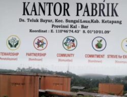 Limbah Sawit PT PTS Cemari Sungai Laur, Diduga Langgar Undang-Undang Lingkungan