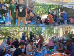 Alhamdulillah Tingkatkan Ketaqwaan Kepada ALLAH SWT, PPK (Paguyuban Pedagang Kue) Kota Metro Qurban 6 Ekor Sapi Dan Kambing 3
