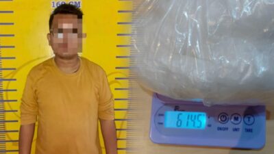 TIM IT DITRESNARKOBA POLDA SUMSEL GAGALKAN PENGIRIMAN 614,5 GRAM SABU DI TERMINAL BETUNG