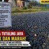 Warga Geram, Jalan Lapen Baru di Tutuling Jaya Terancam Rusak Sebelum Setahun