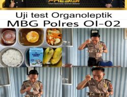 Dokkes Polres Ogan Ilir Laksanakan Food Security MBG, 11.111 Porsi Dinyatakan Layak Didistribusikan