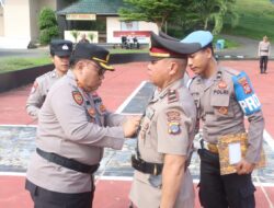 Regerasi Kepemimpinan, Polres Banggai Kepulauan Gelar Sertijab Kapolsek Liang