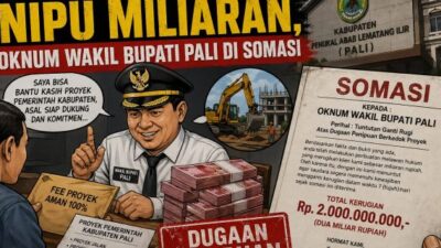 Diduga Dijanjikan Proyek, Warga Palembang Somasi Wakil Bupati PALI dan Dua Pihak Lainnya
