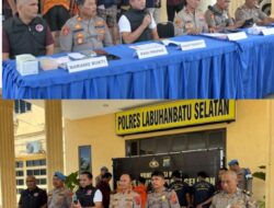 Polres Labusel Ungkap 30 Kasus Narkoba dan Bekuk 36 Tersangka Dalam Operasi Antik 2026