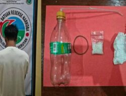 Polisi Tangkap Pemasok Sabu Terhadap Nakes di Seruyan